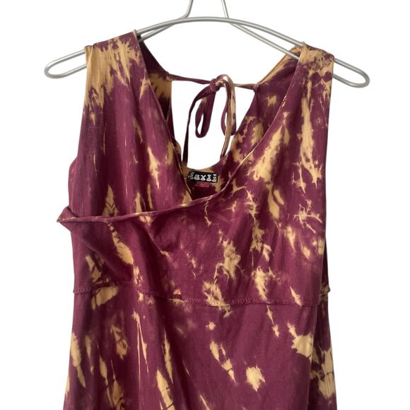 Jayli Dress Short Tie Dye Whimsical Fitted Purple Size Small - Picture 4 of 6